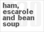 Get The Recipe For Slow Cooker Ham, Escarole and Bean Soup