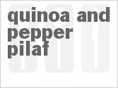 Quinoa And Pepper Pilaf