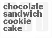 Get The Recipe For Chocolate Sandwich Cookie Cake