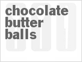 Chocolate Butter Balls