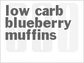 Low Carb Blueberry Muffins