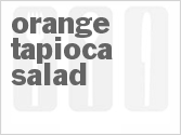 Orange Tapioca Salad