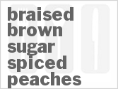 Get The Recipe For Braised Brown-Sugar Spiced Peaches