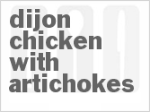 Dijon Chicken with Artichokes