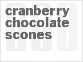 Cranberry Chocolate Scones
