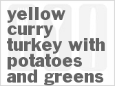 Get The Recipe For Yellow Curry Turkey with Potatoes and Greens