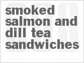 Get The Recipe For Smoked Salmon and Dill Tea Sandwiches