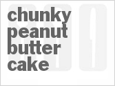 Chunky Peanut Butter Cake Chunky Peanut Butter Cake