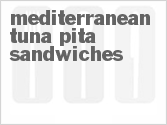 Mediterranean Tuna Pita Sandwiches