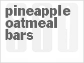 Pineapple Oatmeal Bars
